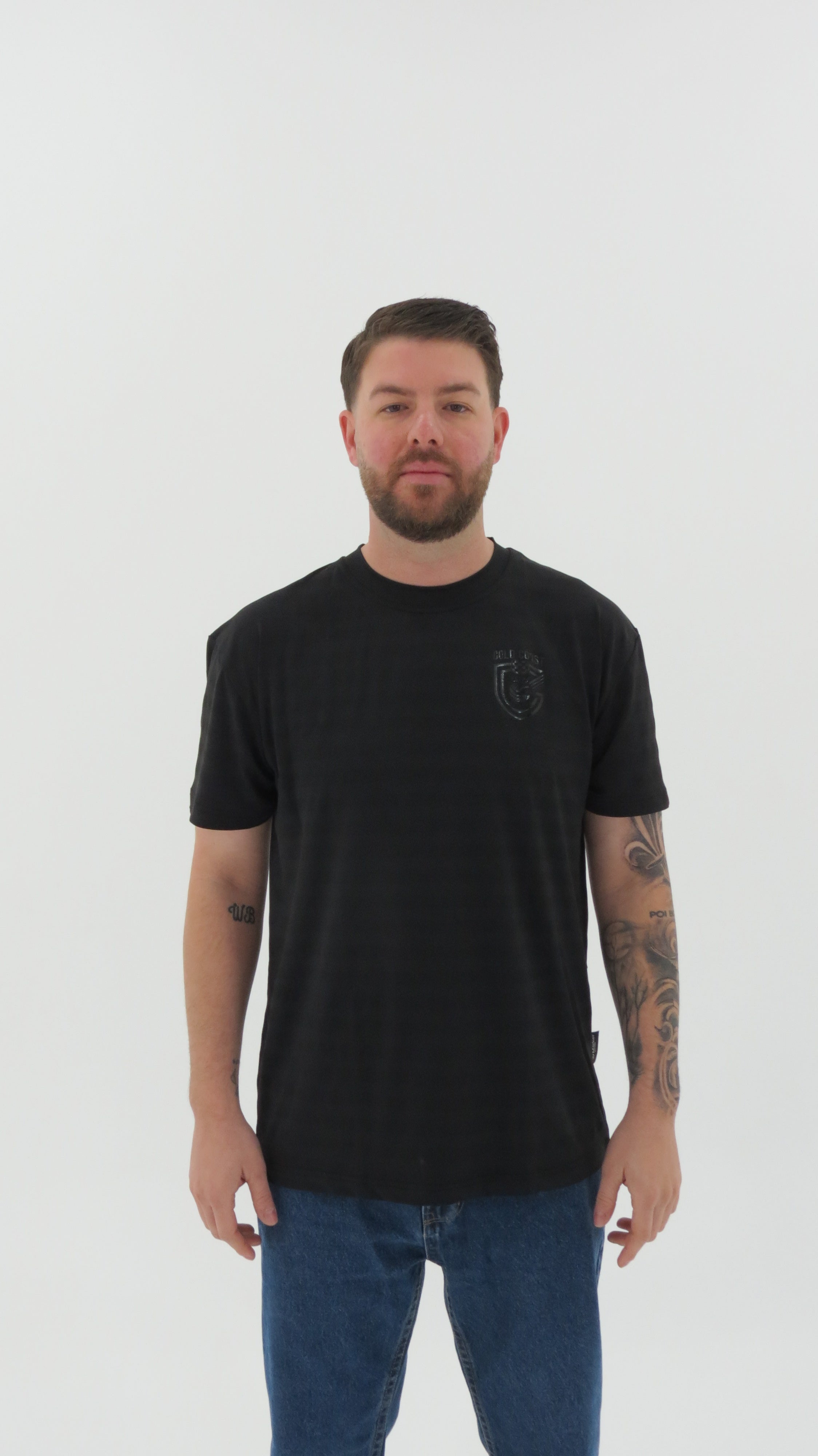 Black Silicone Tee