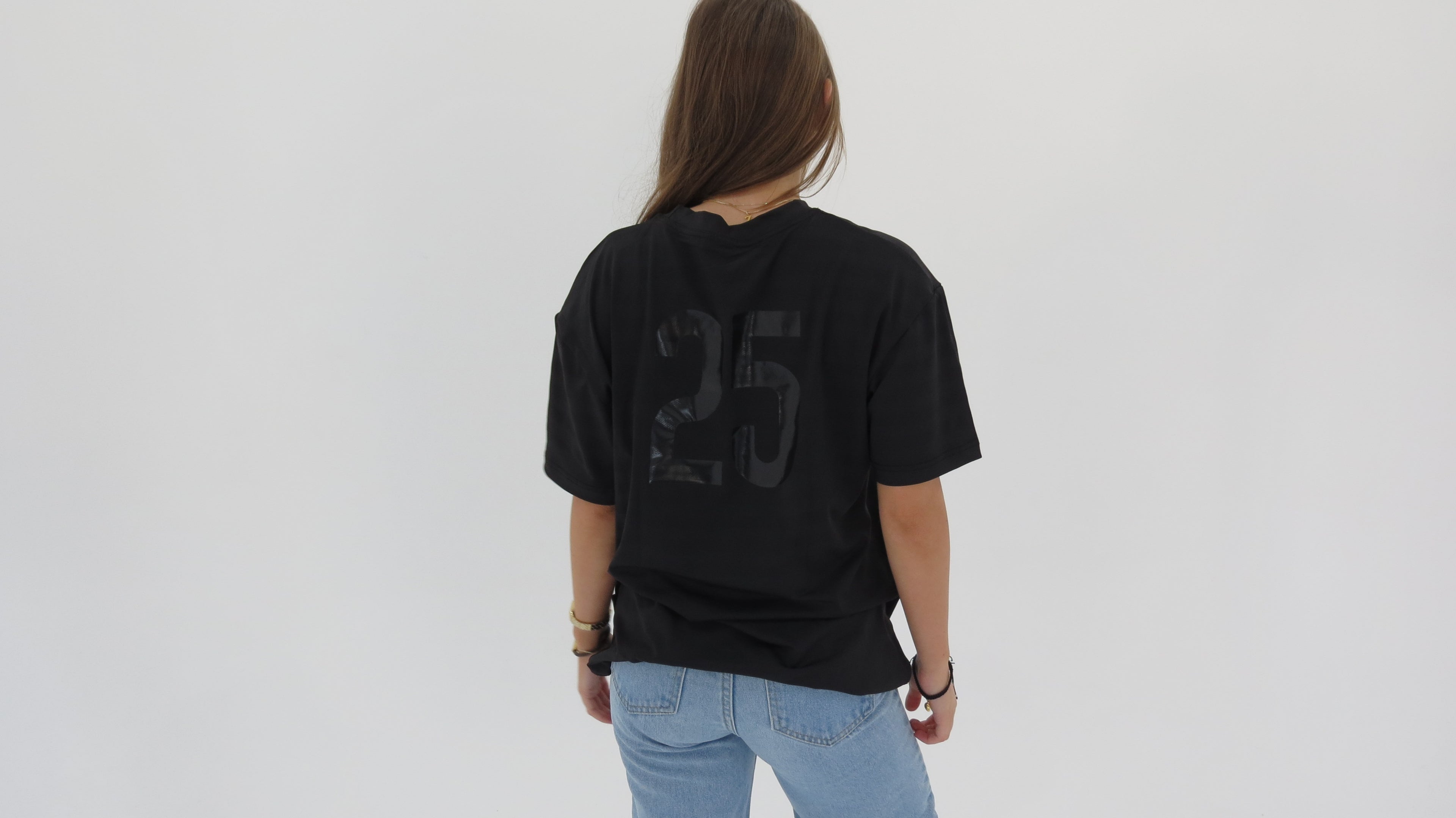 Black Silicone Tee