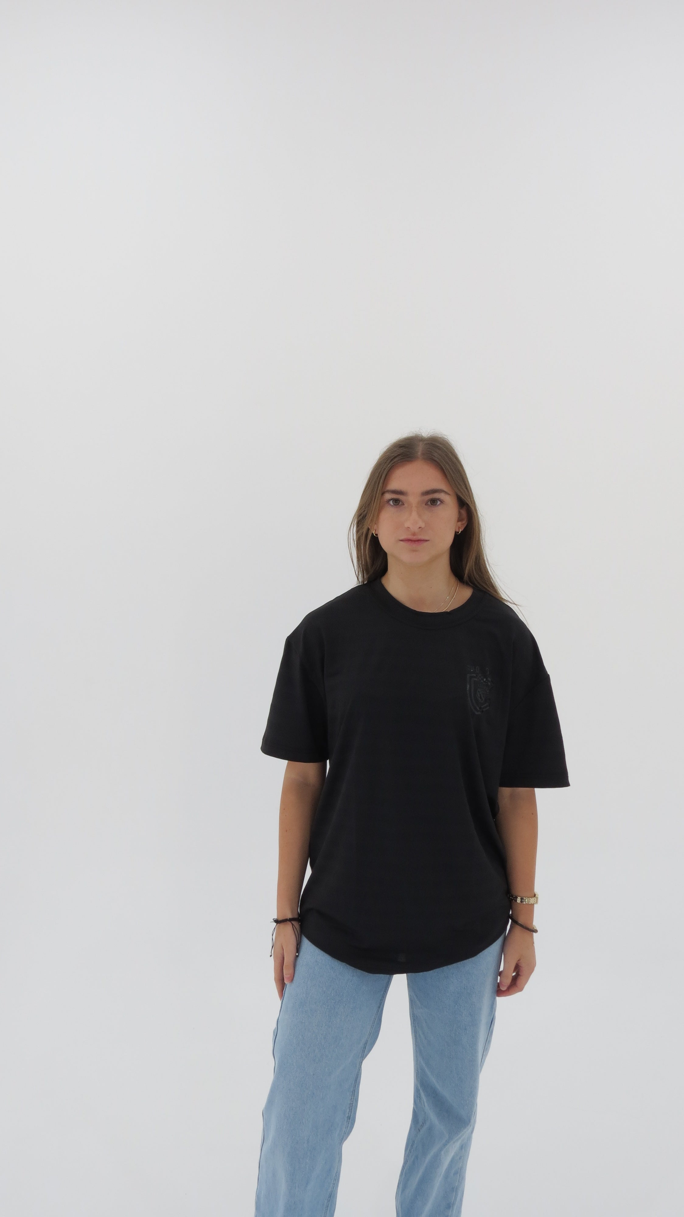Black Silicone Tee